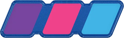 Vista 25 de Insignia tricolor - Compatible con Toy Taco, Tun y 4Run Negro con escala de grises TRI