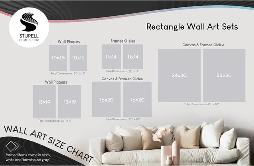 Vista 7 de Stupell Industries Flora Kouta - Juego de 2 placas de pared abstractas de abstracción náutica