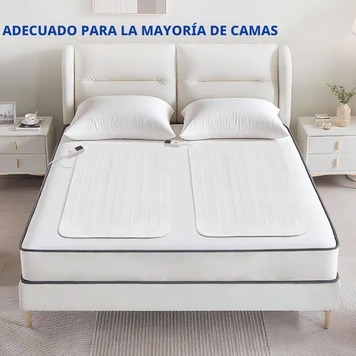 Vista 5 de Sealy Protector de colchón térmico Mini Twin 31x55, 9 ajustes de calor