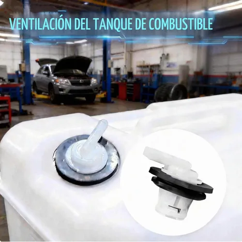 Vista 6 de 2 Piezas Tapones de Ventilación del Tanque de Combustible, Válvula de Ventilación del Tanque de Combustible con Kit de Arandelas, Válvula