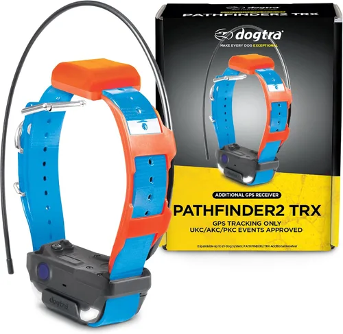 Vista 11 de Dogtra Pathfinder 2 Mini TRX Receptor adicional Perro Rastreador GPS LED Collar Azul Claro Compatible Reloj Inteligente Recargable Impermeable Mapas