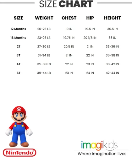 Vista 5 de SUPER MARIO Sudadera con capucha de forro polar de manga larga para bebésniños pequeños
