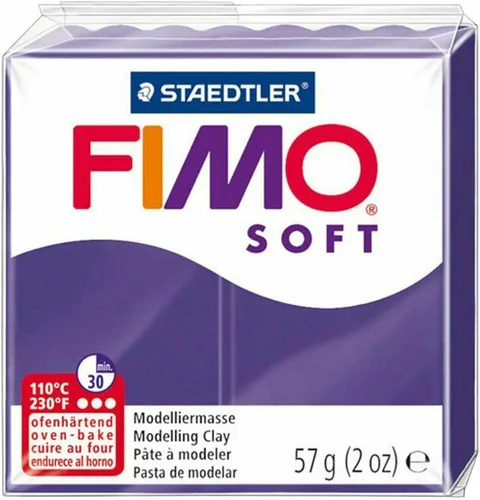 Vista 7 de FIMO Staedtler - Arcilla para modelar horno de polímero suave, tonos de puesta de sol, juego de 6