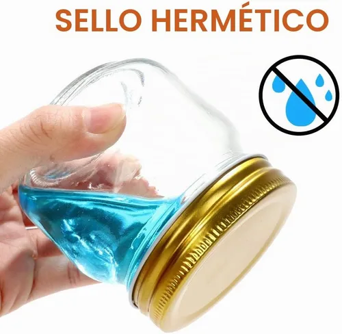 Vista 3 de STARSIDE Paquete de 24 tarros de cristal de 8 onzas con tapas de boca regular, 250 ml, recipientes perfectos para mermelada, miel, caramelos