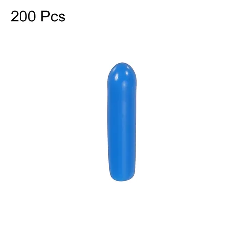 Vista 3 de MECCANIXITY 200 tapas de goma para extremos de goma, 0.079 in, protector de rosca de tornillo de vinilo, tapas de vacío redondas de PVC para tubería
