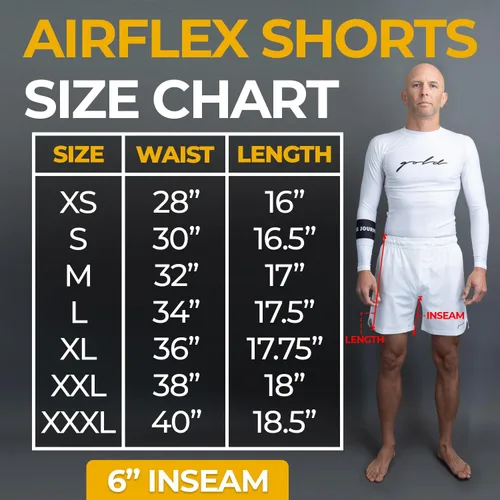 Vista 3 de Gold BJJ Airflex - Pantalones cortos de Jiu Jitsu - Combate corto para No Gi, Wrestling, MMA y boxeo