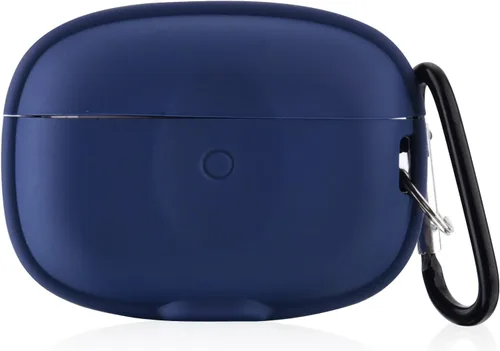 Vista 11 de Funda compatible con Apple AirPods Pro, piel auténtica y cubierta de PC, funda protectora completa con llavero, color negro