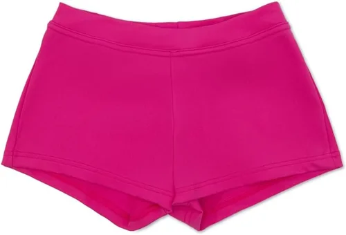 Vista 19 de Capezio Pantalón Corto de Corte Masculino de Tiro Bajo para Niñas Negro