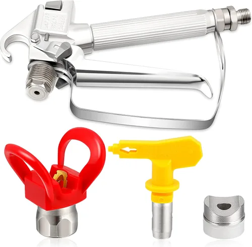Vista 7 de SG02 Pistola de pintura sin aire de alta presión 3600PSI 517 Junta giratoria de punta para bomba pulverizador piezas accesorios (2 juegos)