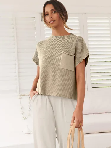 Vista 6 de ANRABESS Conjunto de dos piezas para mujer, suéter de punto y pantalones de cintura alta