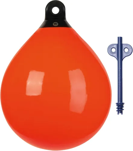 Vista 12 de Dan-Fender Guardabarros redondos de alta resistencia y boya marcadora – Parachoques de bola multiusos para barcos – Cuerda sólida que sostiene