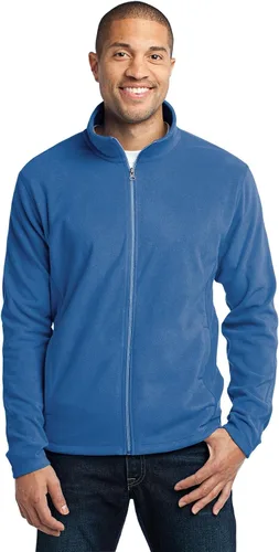 Vista 5 de Port Authority Chaqueta de microfibra para hombre Negro
