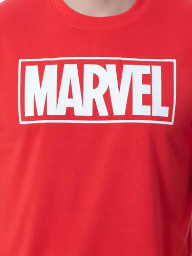 Vista 4 de Marvel Thor Captain America Iron Man - Conjunto de pijama de superhéroe para hombre