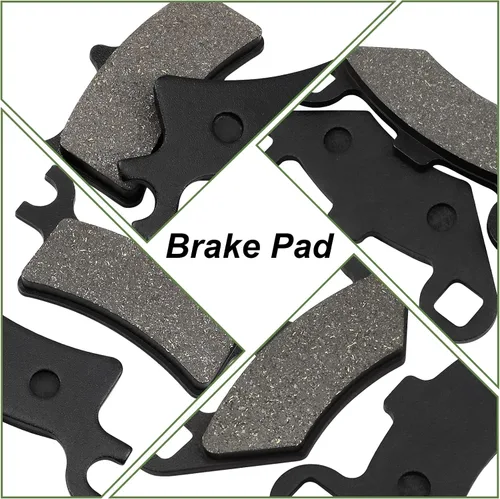 Vista 4 de Pastillas de freno delanteras y traseras para Polaris Sportsman 400 450 500 600 700 800 4x4 Scrambler 500 400 Trail Blazer 250 330 Magnum 325 330