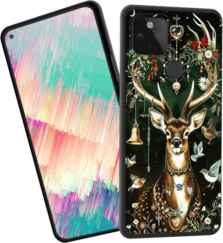 Vista 119 de for Google Pixel 4 XL Case,Slim Shockproof TPU Soft Rubber Silicone Cover Phone Case for Google Pixel 4 XL,Blue Skull Headphone