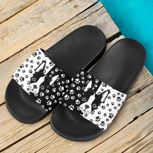 Vista 3 de Howilath Pantuflas de verano con diseño de animales lindos para mujeres y niños, suela suave, antideslizantes, puntera abierta, sandalias deslizantes