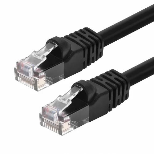Vista 7 de Monoprice - Cable de red Ethernet Cat6 0.5 pies 24AWG 550MHz UTP de cobre desnudo, negro