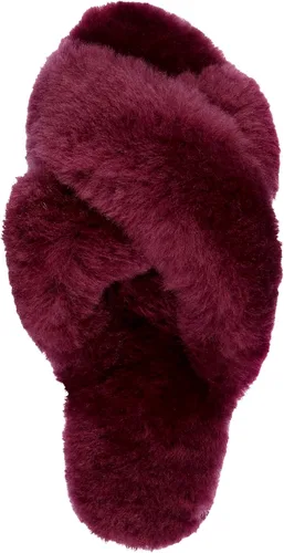 Vista 6 de EMU Australia Pantuflas Mayberry para mujer, Merlot