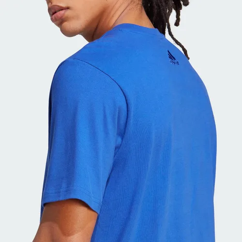 Vista 3 de adidas Camiseta básica para hombre con logotipo grande