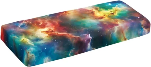 Vista 49 de Cubierta antipolvo para teclado de piano de llama, cubierta protectora de teclado de música elástica para pianos eléctricos digitales