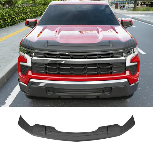 Vista 21 de powoq Deflector de capó compatible con Jeep Wrangler JK 2007-2018