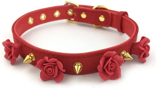 Vista 8 de Succuba Collar de Gargantilla de Flor Hecho a Mano para Mujeres y Hombres