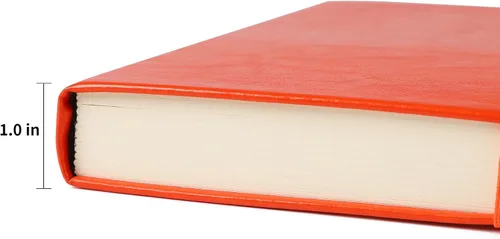 Vista 3 de Cuaderno de diario para hombres y mujeres, diarios para escribir A5, 180 hojas, 360 páginas, cuaderno de rayas universitarias de 3.53 oz/yd²