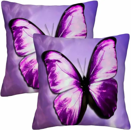 Vista 19 de Juego de 2 fundas de almohada de panal de abeja de 18 x 18 pulgadas, color amarillo miel, abstracto, fundas de almohada cuadradas de terciopelo