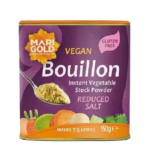 Vista 3 de Caléndula Reducida Sal Caldo de Verduras Suizas - 5.29 oz