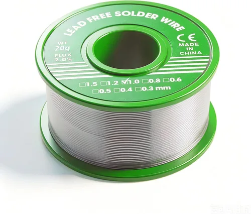 Vista 9 de Lead Free Solder Wire Rosin Core Electrical Solder Wire Fine Alloy Solder Sn99.3 Cu0.7 for Electrical, Electronic, Connector Soldering