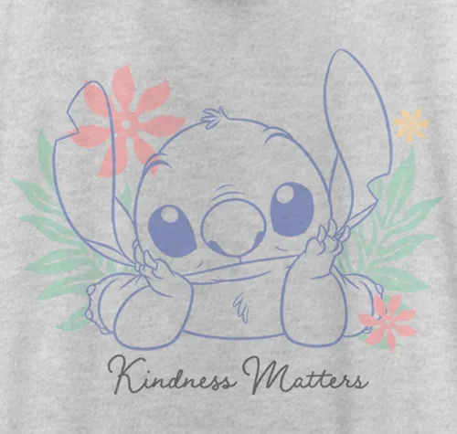 Vista 2 de Disney Lilo & Stitch Kindness Matters - Camiseta sin mangas de espalda cruzada de triple mezcla para mujer