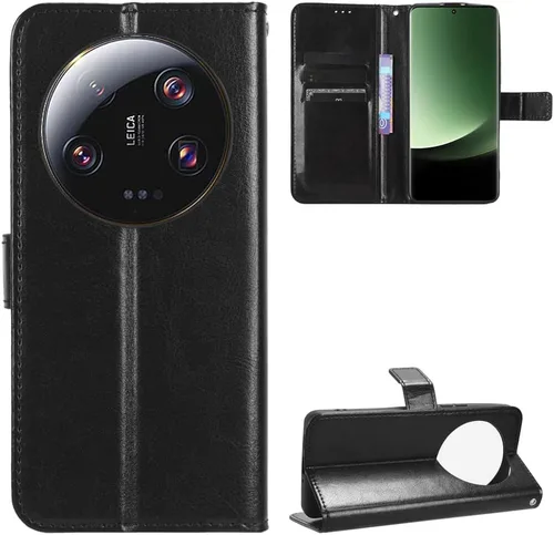 Vista 39 de Funda para Boost Mobile Celero 5G + Funda de piel con tapa para Boost Mobile Celero 5G Plus, color negro