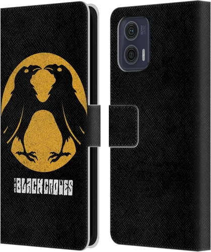Vista 7 de Head Case Designs Officially Licensed The Black Crowes Artwork Graphics Leather Book Wallet Case Cover Compatible with Motorola Moto G73 5G
