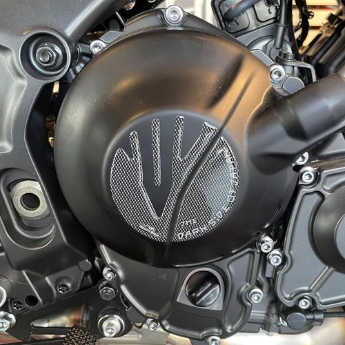 Vista 7 de Resin Bike Adhesivos 3D para motocicleta compatibles con Yamaha MT-09 2022. Protectores laterales del tanque contra impactos y arañazos. Par