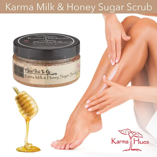 Vista 4 de karma organic Exfoliante exfoliante natural sin crueldad animal para mujer