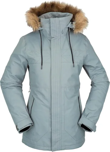 Vista 11 de Volcom Chaqueta con capucha para mujer, con aislamiento para snowboard, esquí, invierno Bálsamo S4