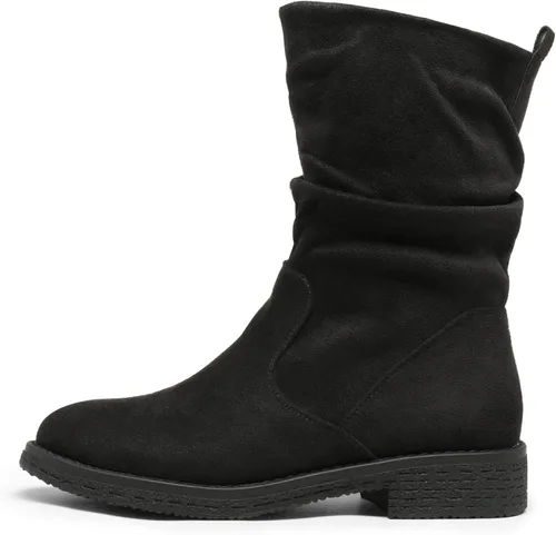 Vista 2 de DREAM PAIRS Botas de invierno a media pantorrilla para mujer