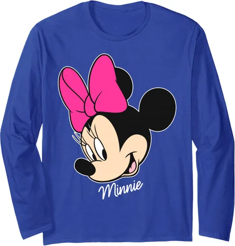Vista 4 de Disney Mickey and Friends Minnie Mouse Big Face Camiseta de manga larga
