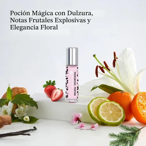 Vista 5 de Perfumes con feromonas para mujeres, aceite de perfume roll on de larga duración 0.34 fl.oz (10ml)