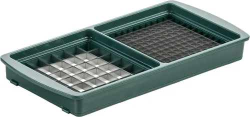 Vista 4 de Genius Nicer Dicer Plus 18 piezas, verde esmeralda, 10.2 x 3.5 x 5.1 in