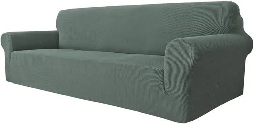 Vista 76 de MAXIJIN Funda elástica para silla con brazos, 1 pieza para sofá o silla de estar, funda antideslizante (31-46 pulgadas), protector de muebles que se