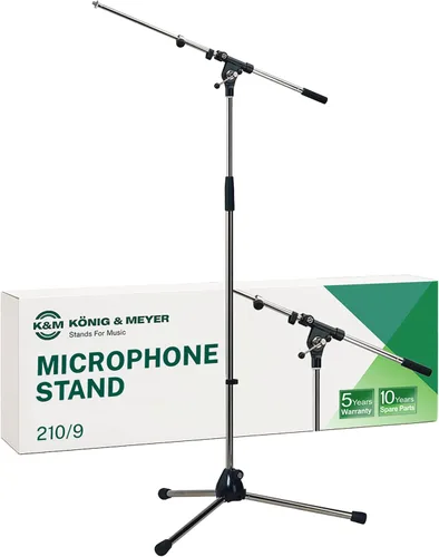 Vista 13 de K & M Soporte para micrófono con brazo telescópico