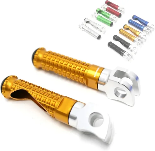 Vista 20 de MCMOTOPARTS M-PRO - Estriberas delanteras para bajar, color negro, compatible con STREET SCRAMBLER 2017-2018 17 18