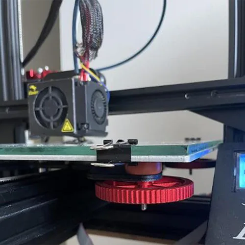 Vista 3 de Kit de nivelación de cama de impresora 3D, 5 espaciadores de cama de silicona Ender 3 y 4 tuercas de nivelación de cama Ender 3 S1/Ender 3, Ender 3
