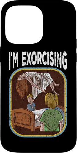 Vista 21 de Funda de nostalgia vintage de película de terror para iPhone 16