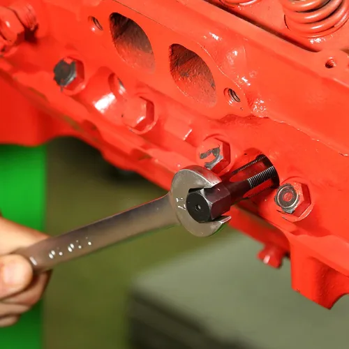 Vista 7 de OEMTOOLS 25649 Kit de reparación de rosca de culata de 14 mm, herramienta de mecánico para reajustar culatas, incluye tope/escariador combinado