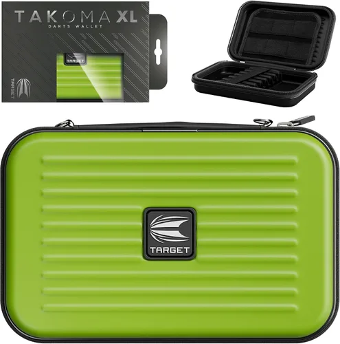 Vista 12 de Target Darts Takoma XL - Estuche tipo cartera para dardos, Negro - Capacidad para 6 dardos, Soporte protector de EVA con bolsas de doble cierre