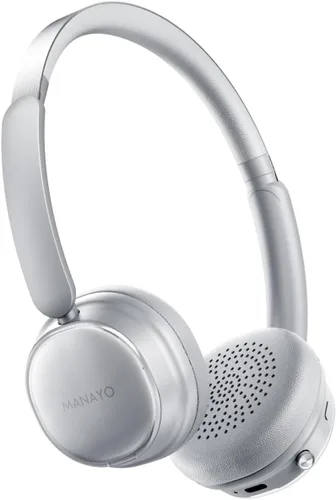 Vista 8 de ANC - Auriculares inalámbricos, batería de 100 horas, Bluetooth 5.4 con doble conexión, ligeros de 6.4 onzas para adultos, diseñados con diadema