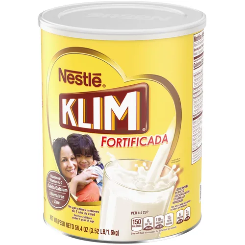 Vista 4 de Leche entera en polvo, instantánea, fortificada de Nestlé Klim
