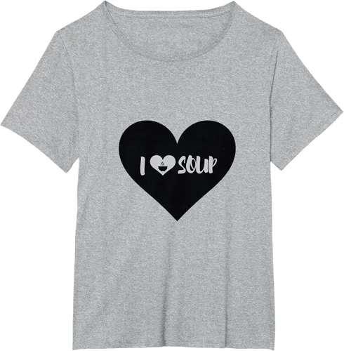 Vista 83 de I Love Soup - Camiseta de regalo con forma de corazón, Blanco, S Asfalto